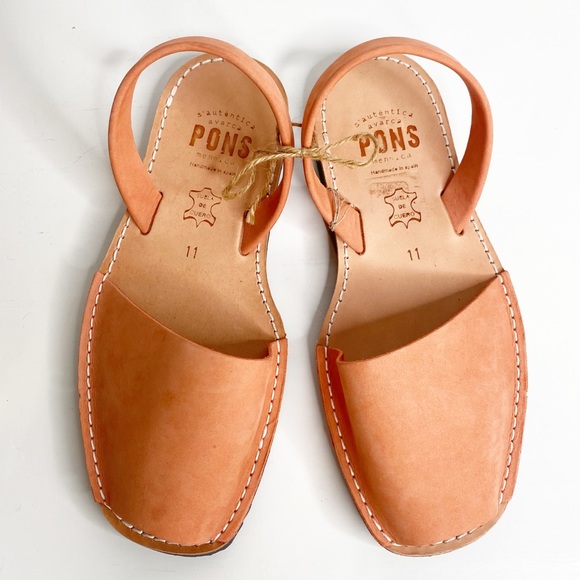 Pons Quintana Shoes - PONS | Avarcas Classic in Coral Sz. 11